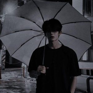 Avatar nam đen trắng