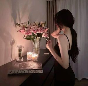 Avatar nữ che mặt