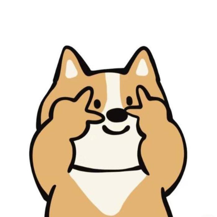 Avatar chó chibi hài hước