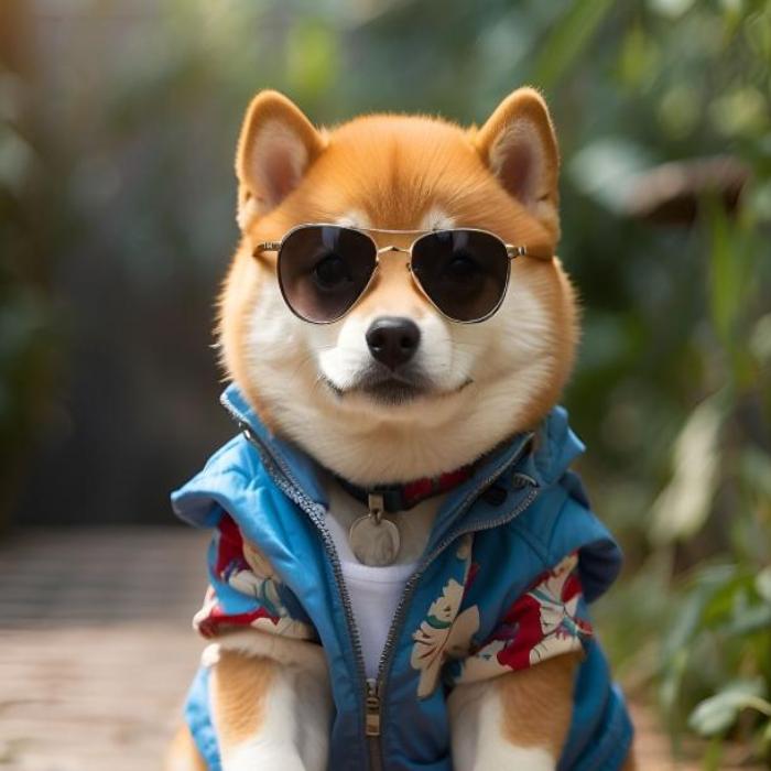 Avatar chó Shiba ngầu