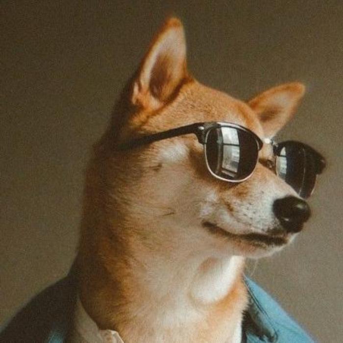 Avatar chó Shiba ngầu